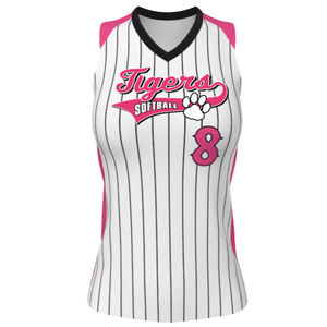 Sublimated Racerback Sleeveless Softball Jerseys | Juice JBSJ28