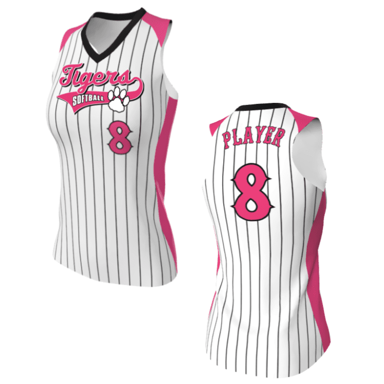 Sublimated Racerback Sleeveless Softball Jerseys Juice JBSJ28