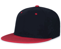 black / red