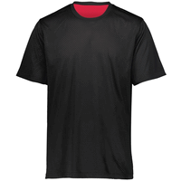 black / red