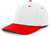 white / red
