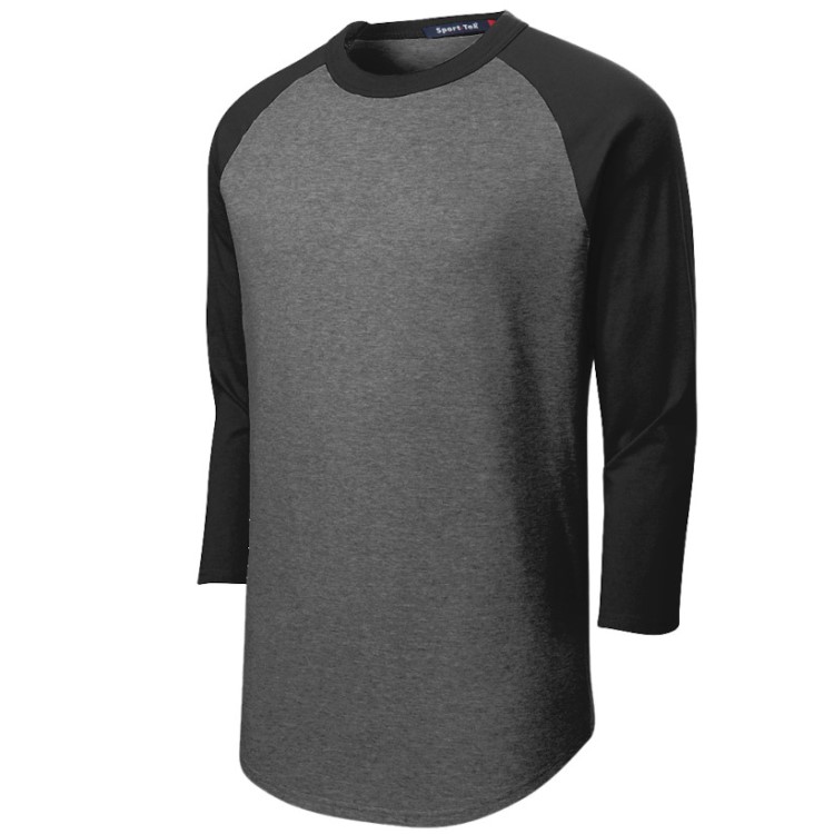 Sport-Tek 3/4 Sleeve Baseball Raglan Shirt | 5XL 6XL | T200 YT200