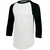 white / black