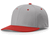 grey / red