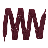 maroon / white