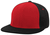 red panel / black