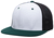 white / black / d. green