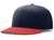 navy / red