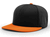 black / orange