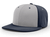 grey panel / navy
