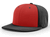 red panel / black
