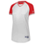 white / red