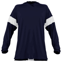 navy / white