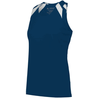 navy / white
