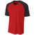 red / black