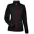 black / red