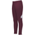 maroon / white