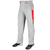 grey / scarlet