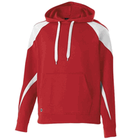 scarlet / white