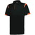 black / burnt orange