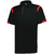 black / red