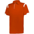 burnt orange / white
