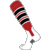 red / black / white
