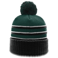 dark green / black / white
