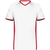white / red