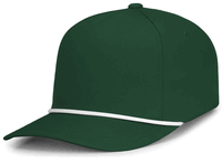 dark green / white