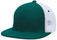 dark green / white