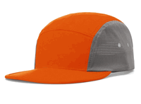 orange / charcoal