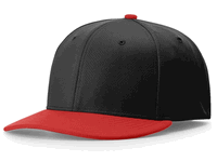 black / red