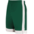 dark green / white