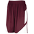 maroon / white