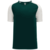 dark green / white