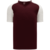 maroon / white
