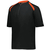 black / orange