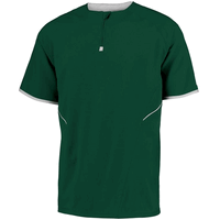 dark green / white