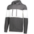 carbon heather / white