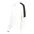 white / black