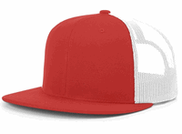 red / white