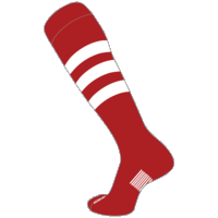 red / white