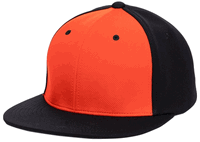 orange panel / black