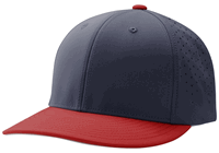 graphite / scarlet red
