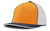 gold - white / navy