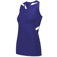 purple / white