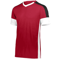 scarlet - white / black
