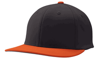 black / orange