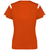 burnt orange / white